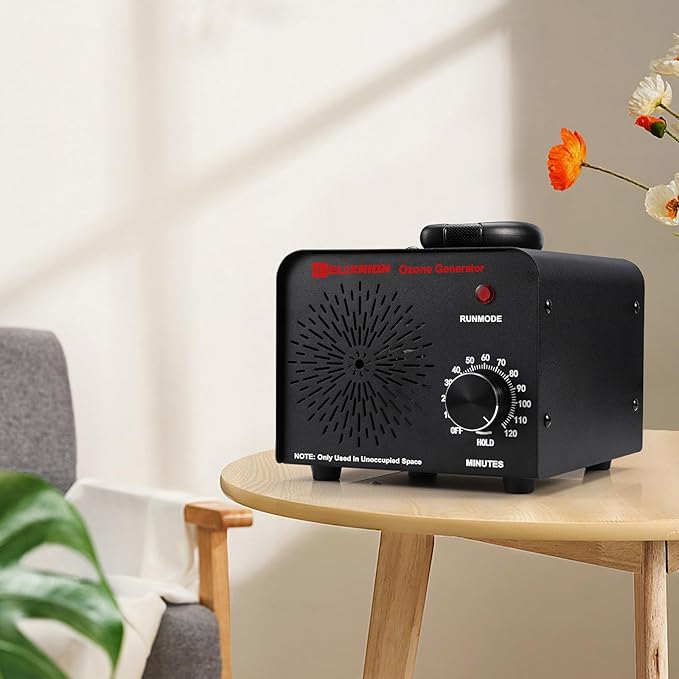 Ozone Generator – 50,000mg/h High-Capacity Air Purifier for Odor Control, Home, Kitchen, Car, Office, Basement, Pets, and Smoke – Covers Areas Up to 6,000 Sq Ft