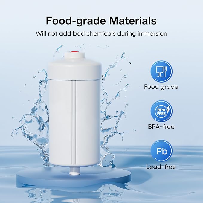 Purewell PH-2 White 3-Stage Alkaline Filter Elements, Additional filters for Berkey® Black Filters, Berkey® Gravity Filtration System and Purewell System, pH 8-9 (2 Pack, K Series)