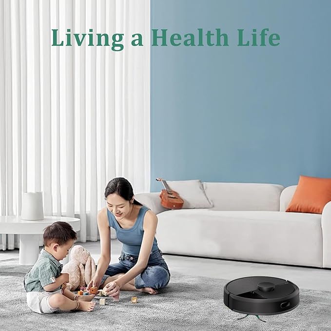 16PCS Replacement Kits for iRobot Roomba Plus 505 Combo & 405 Combo Vacuum Cleaner, Accessories Parts with 1 Main Brush, 3 HEPA Filter, 4 Side Brushes, 4 Dust Bag, 4 Mop Cloths