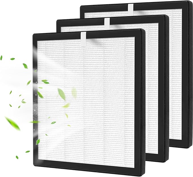 TZ-K2 Air Purifier Replacement Filter Compatible with ToLife TZ-K2 Air Cleaner Purifier-3 Pack