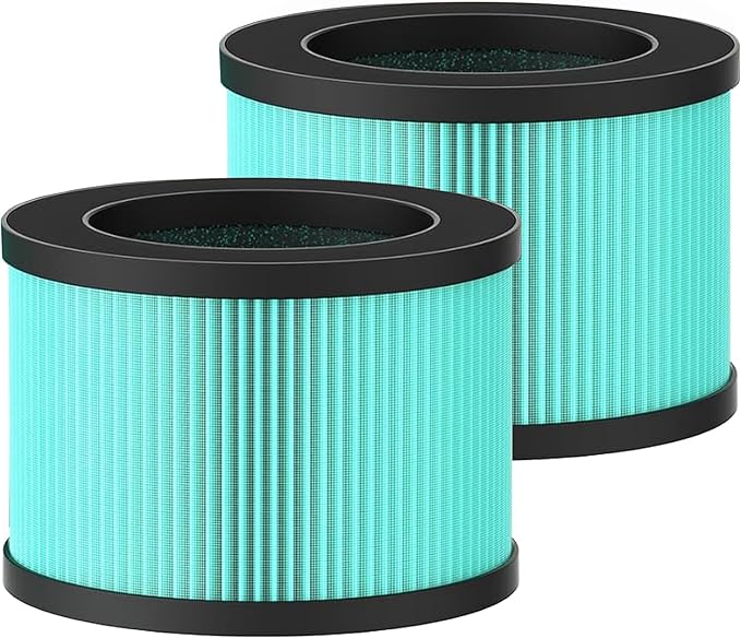 MK01 & MK06 Air Filter Replacement Compatible with MK01 MK06 Air Purifier,4-in-1 Air Filter for Tolife TZ-K1,FreAire KN6391 HAP601,DH-JH01,MJ001H,MJ012H,EPI081 Air Purifier,Pet Care Filter