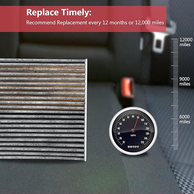 Cabin Air Filter Fits Mazda 3 (2019-2022), CX-30 (2020-2022), CX-50 (2023), Replacement for CF12773, BDTS-61-J6X, MP111BDGF, BDGF-61-J6X