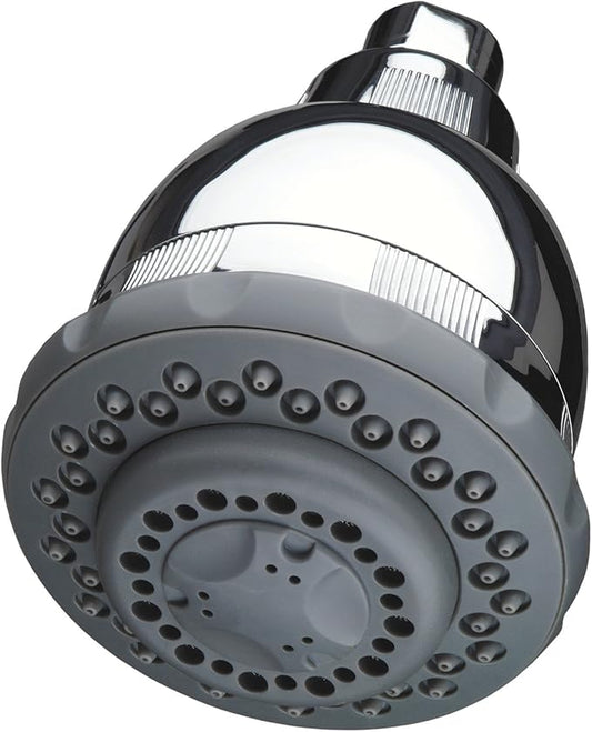 Culligan WSH-C125 Wall-Mounted Filtered Showerhead with Massage, 10,000 Gallon, Chrome, 8.5"L x 4.75"W