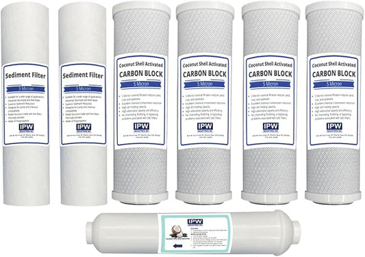 Watts Compatible Premier WP500024, 7 Annual Pack Replacement Filter Kit