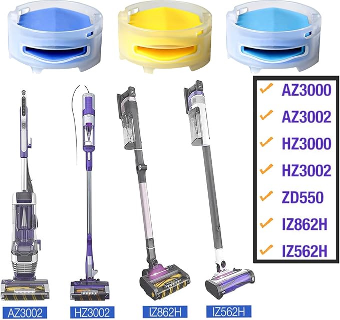 6 Pack Replacement for Shark Odor Neutralizer Cartridge AZ3002 HZ3002 Accessories for Shark Vacuum Cleaner Odor Neutralizer/air Purifier HP302.1541fc3000 Fragrant odor (multiple fragrances)