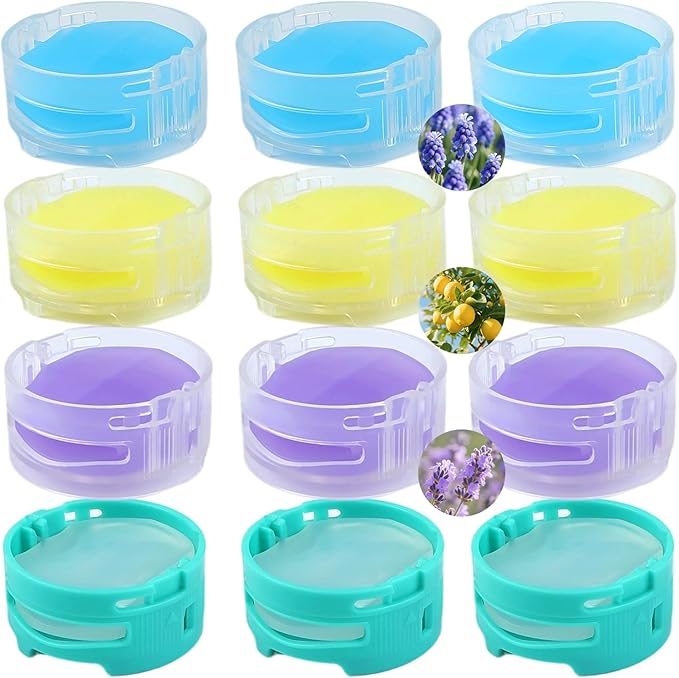 12 Pack Odor Neutralizer Replacement Cartridges Compatible with Shark ZU102 LA702 AZ3002 AZ4002 AZ3000 HZ3000 HZ3002 IZ862H IZ562H ZD550 Stratos Upright Vacuum, Compared to Part# 1541FC3000