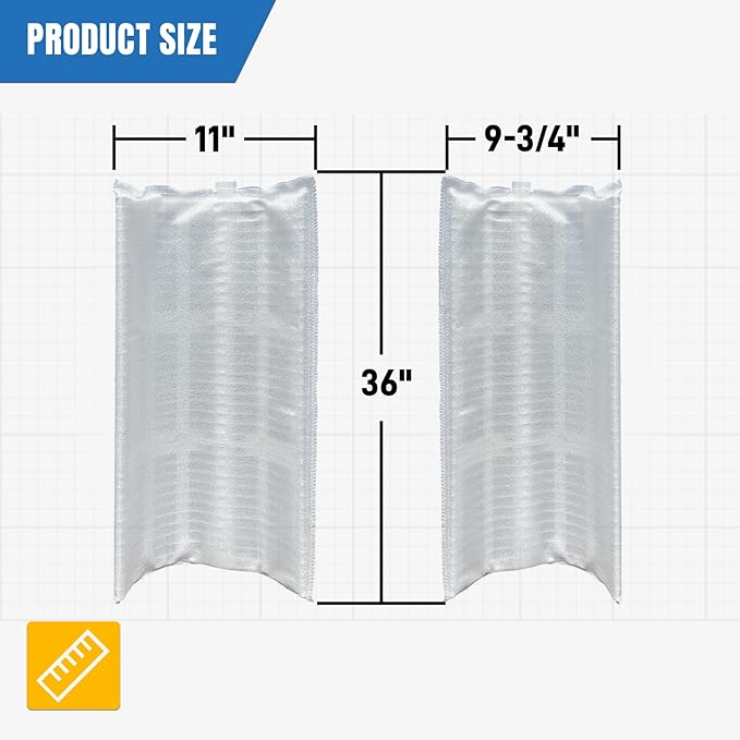 PFS3672 DE Grid Filter Compatible with FC-9560, FS-2006, DEX7200DA, DEX7200DS, 72 Sq.Ft DE Grid Swimming Pool Filter Cartridge, 7 Full + 1 Partial