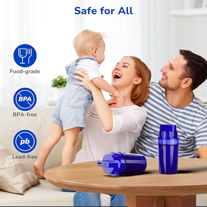Fil-Fresh 6-Pack Water Filters Replacement for All PUR, PUR Plus Pitchers & Dispensers, Replaces PPF900Z, NSF Certified, Removes Impurities & Odor, 12-Month Supply