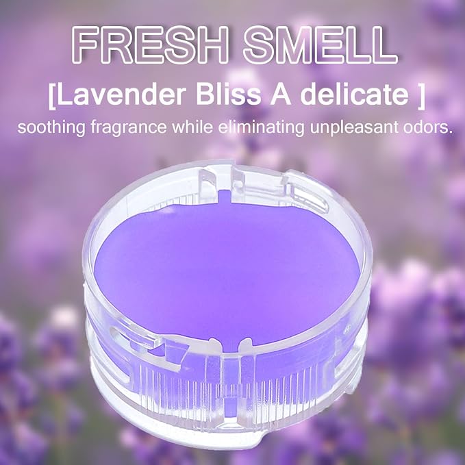 Odor Neutralizer Cartridge Replacement for Shark AZ3000 AZ3002 HZ3000 HZ3002 HZ702 IZ862H IZ562H ZD550 ZU102 LA702 Odor Elimination Replacement 1541FC3000(Pack of 4pcs,Lavender)