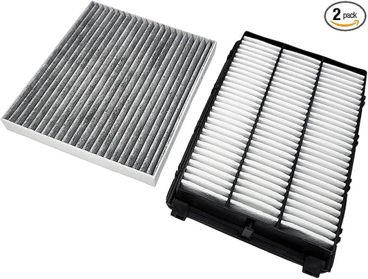 JTBU160-99097Cabin and Engine Air Filter for TUCSON (2016-2021), SPORTAGE (2017-2022),Replacement for 97133-D1000,CF12160,28113-D3300