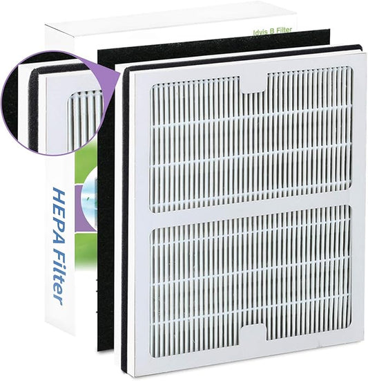Replacement Idyllis Air Purifier Filter b Compatible with Idylis Air Purifier AC-2125,AC-2126, IAP-10-125, IAPC-40-140, IAP-10-150, IAP-10-05, IAF-H-100B Hepa Filter