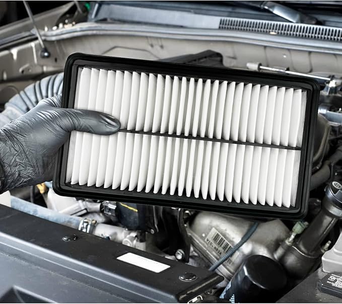 2Pcs Cabin Engine Air Filter Kits JM802 JM1722 Fits for 2021-2025 TLX 2.0L, 2018-2025 Odyssey, Replacement for CF11182, CA12061, 80292TF0G01, 17220-5J6-A10