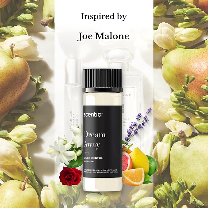 Fragrance Oil Blend, Inspired by Iconic Perfume, Home Luxury Scents, Essential Oil Blend for Aromatherapy Diﬀusers, Humidifiers & Candle Making -Dream Away 20ml, 0.67 Fl Oz, Mothers Day Gift