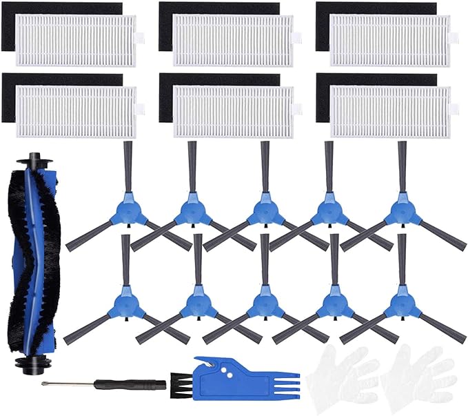Replacement Parts for Kyvol Cybovac E20, E30, E31 Accessories Filters, Brushes, Roller Brush