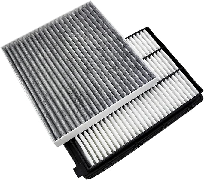 Cabin & Engine Air Filter for TUCSON (2016-2021), SPORTAGE (2017-2022). Replacement for 97133-D1000, CF12160, CA12065