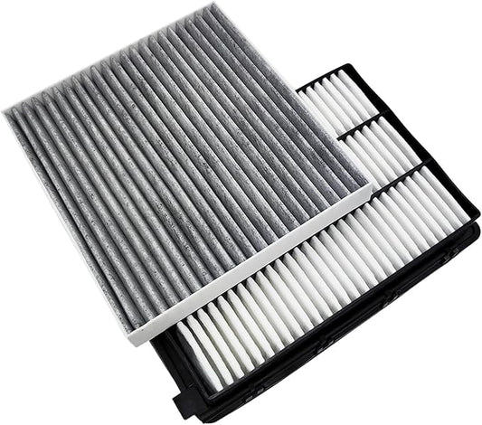 Cabin & Engine Air Filter for TUCSON (2016-2021), SPORTAGE (2017-2022). Replacement for 97133-D1000, CF12160, CA12065
