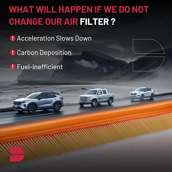 BDFHYK CA10835 Engine Air Filter Compatible with Lexus GX460 & Toyota 4Runner, FJ Cruiser 2010-2022, 4.0L 4.6L, Replace# 1780138051