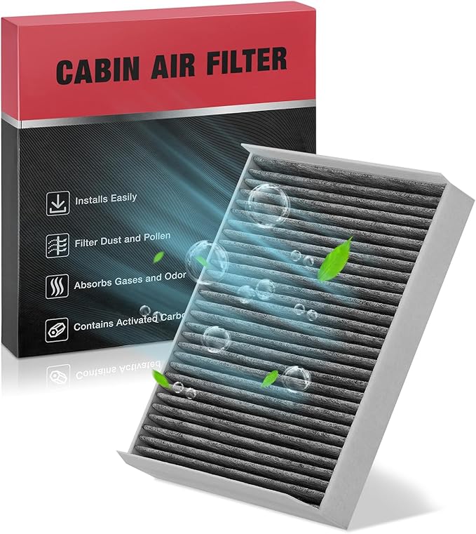 BDFHYK Cabin Air Filter with Activated Carbon Compatible with Mercedes-Benz C300, CLS450, CLS53 AMG, E350, E450, G550, C63 AMG, E450, E300, E400, C350e, C400, GLE550, ML250, ML350, GL350, GL450,GL550