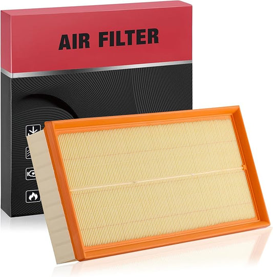 BDFHYK CA11062 Engine Air Filter Compatible with Land Rover Discovery, LR4, Range Rover, Range Rover Sport, 2010-2022, Flexible Panel, Replace# AH429610AA