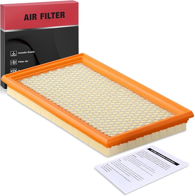 BDFHYK A24278 Engine Air Filter Compatible with Infiniti, Nissan, Saab & Subaru - 350Z, Altima, Frontier, Maxima, Murano, Pathfinder, Quest, Sentra, Xterra, FX35, G20, JX35, M30, Forester