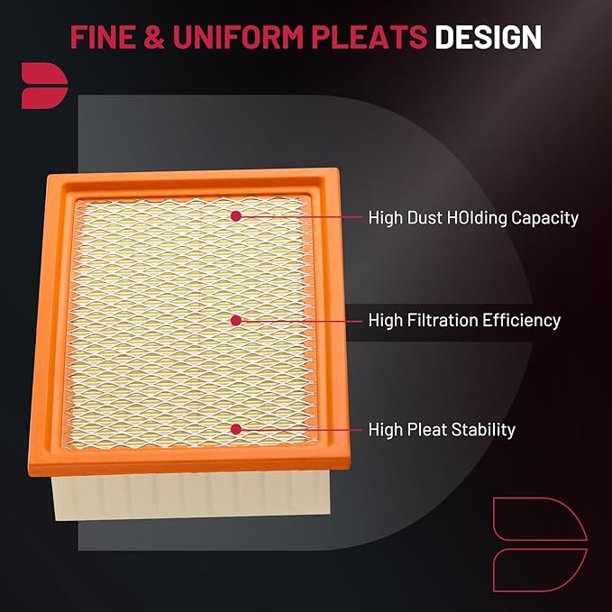 BDFHYK CA8997 Engine Air Filter Compatible with Ford Escape 2001-2012, Taurus 2000-2007 & Mercury Mariner 2005-2011, Sable 2000-2005 & Mazda Tribute 2001-2011