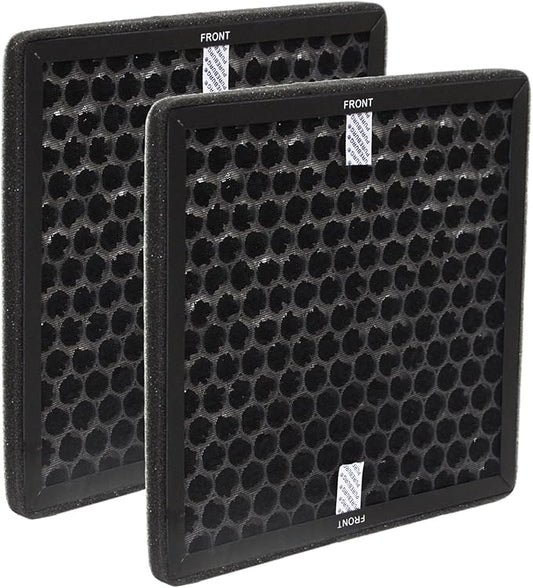 PUREBURG SDL-30P Replacement Filter Compatible with Shinco SDL 30 Pint Dehumidifier,2-Pack Activated Carbon Filter VOCs Odor Clean