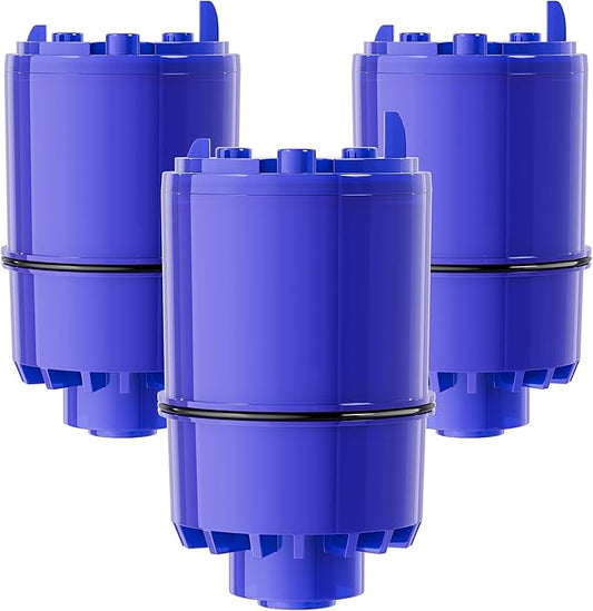 Faucet Mount Water Filter Replacement, Fit for All PUR, PURS PLUS Pur Water Filter Replacement, Compatible with RF-3375 RF-9999 Pur Filter Replacement, 3 pack By AVXBYR