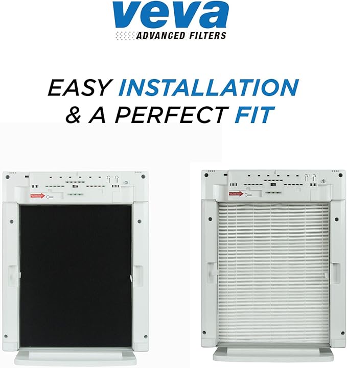 VEVA PREMIUM HEPA FILTER & 6 CARBON PRE-FILTERS