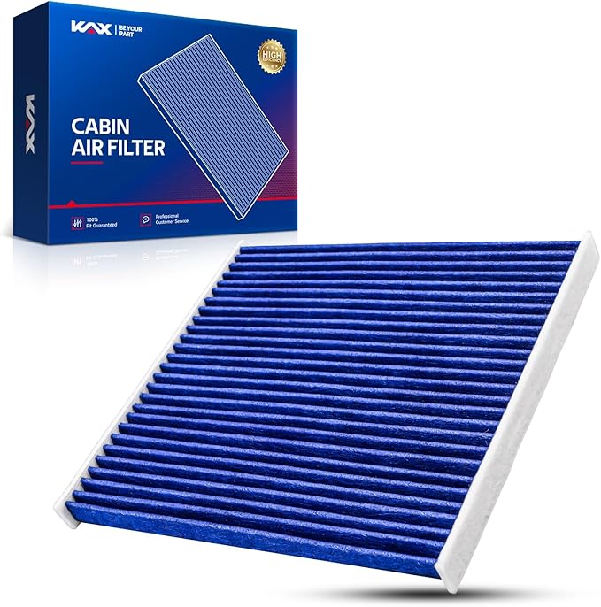 KAX Premiun Cabin Air Filter CF12000 Replacement for Jeep Cherokee 2014-2018, Chrysler 200 (2015-2017), Strong Adsorption w/Upgraded Activated Carbon