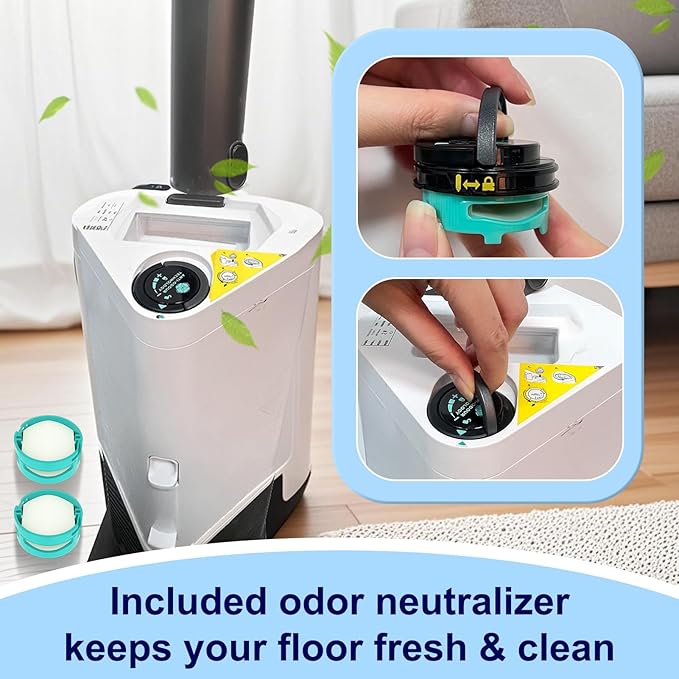 Replacement for Shark IP3251, IP3251C, IP3252, IP3124 Vacuum, 2 Auto-empty Dock Hepa Filter, 4 Pre-motor Filter Assembly, 2 Handheld Vacuum Post-motor Filter, 4 Pre-moter Filter, 2 Odor Cartridge