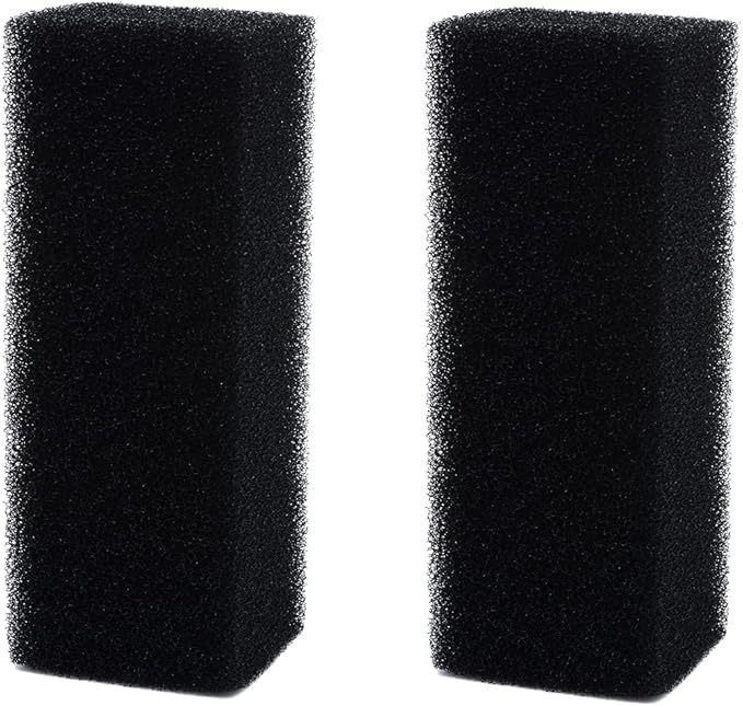 ALEGI Aquarium Bio Sponge Filter Media, Replacement Foam Insert Fit for 110 / Filters,30 PPI (AC110-2pcs)