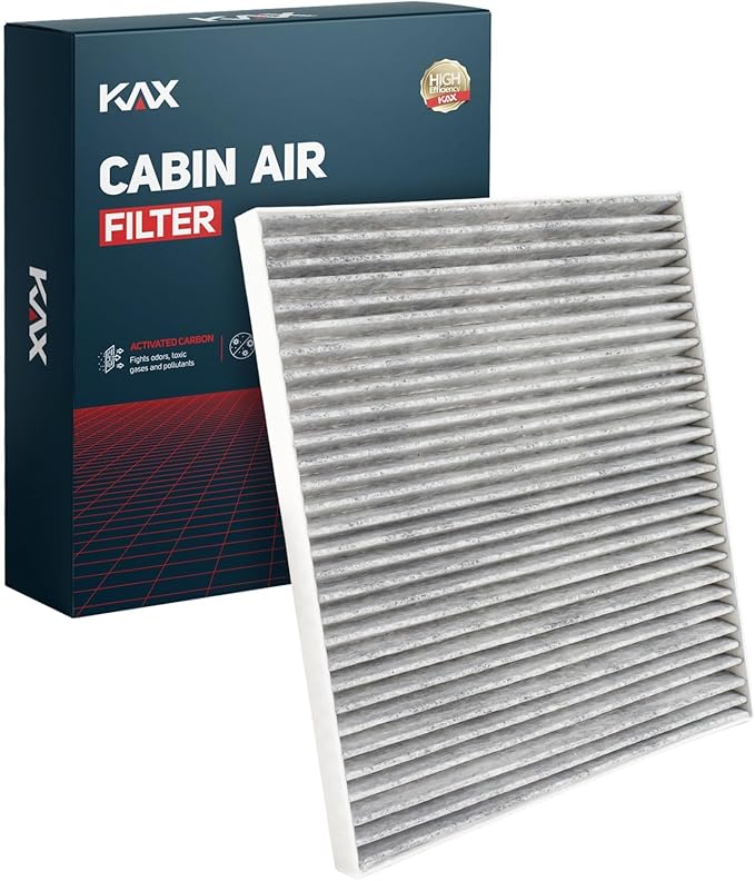 KAX Cabin Air Filter, CF10730 Replacement for Spectra5 2005 2006 2007 2008 2009, Borrego 2009, Spectra 2004 2005 2006 2007 2008 2009, w/Activated Carbon Passenger Compartment Air Filter