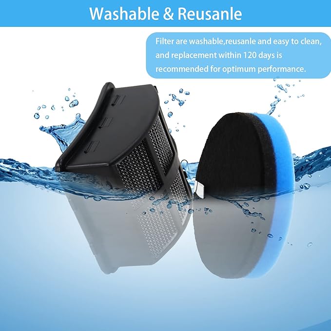 2998 Replacement Filter for Bissell 2998 MultiClean Lift-Off Pet Vacuum, Compatible with Bissell 2998 31259 31269 2999 2849 3000 3057 28492 3399 2852 3125W 28524 2920 3059 Vacuum