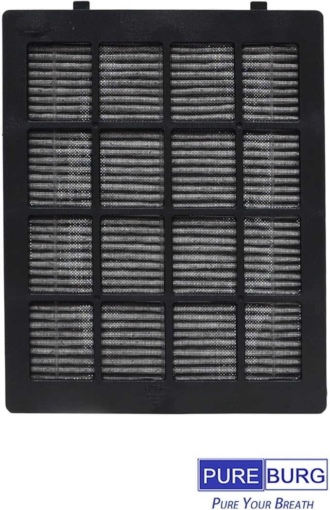 PUREBURG Replacement Filter Compatible with LUFTRUM C401 Car Air Purifier,2-Pack H13 True HEPA 3-Stage Filtration Activated Carbon 2-in-1