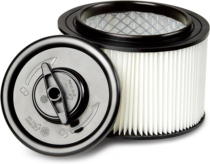 Vacmaster 4-5 Gallon Washable Cartridge Filter & Retainer – VFCF