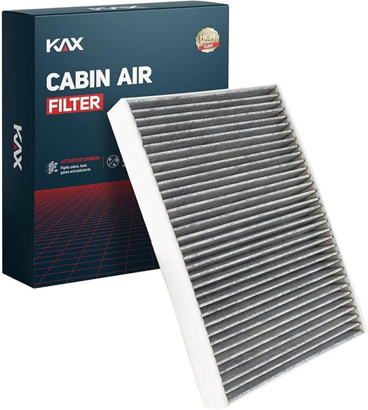 KAX Cabin Air Filter, CF10435 Replacement for XC70, XC60, V70, V60 Cross Country, V60, S60 Cross Country, S60, Evoque, LR2, S80, w/Activated Carbon Passenger Compartment Air Filter