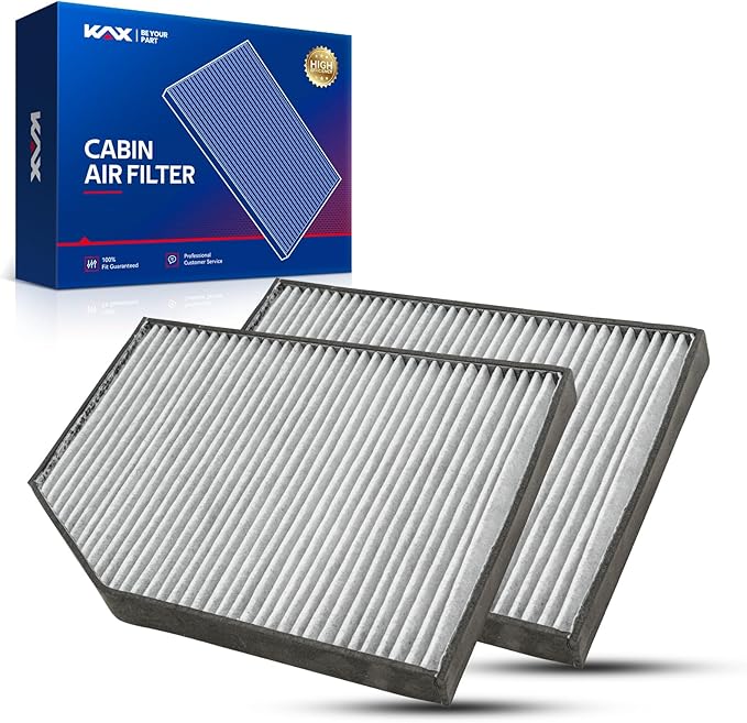 KAX Cabin Air Filter, CF8631A Replacement for F/150 1997-2004, Expedition 1997-2003, F/250, F/350 Super Duty DIESEL, F/250 Super Duty 1999-2004, Replacement Automotive Passenger Compartment Air Filter