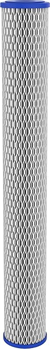 Pentair Pentek R30-20 Sediment Water Filter, 20-Inch, Whole House Pleated Polyester Filter Cartridge, 20" x 2.5", 30 Micron, White, 1 Count (Pack of 1)