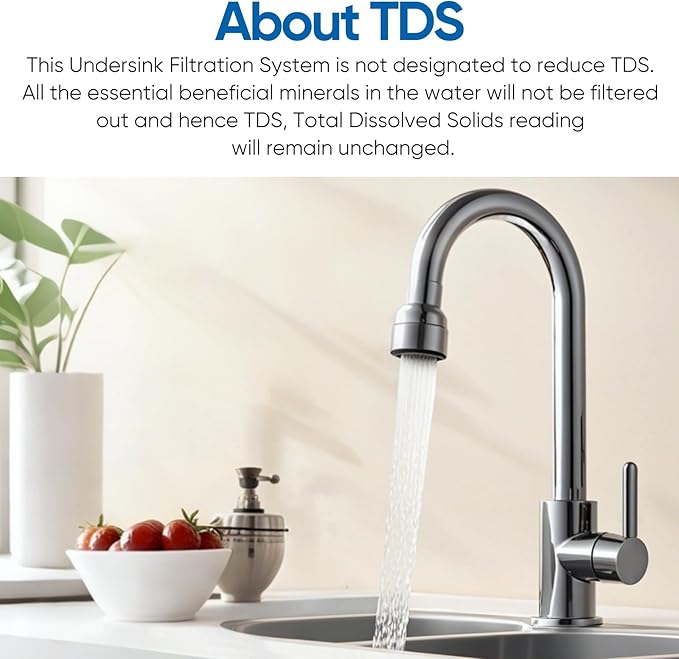 PUREPLUS WFC5300A Under Sink Water Filter, 22000 Gallons, 99.99% Chlorine Reduction, NSF/ANSI Certified, Replacement for WFS5300A Under Counter Water Filtration System