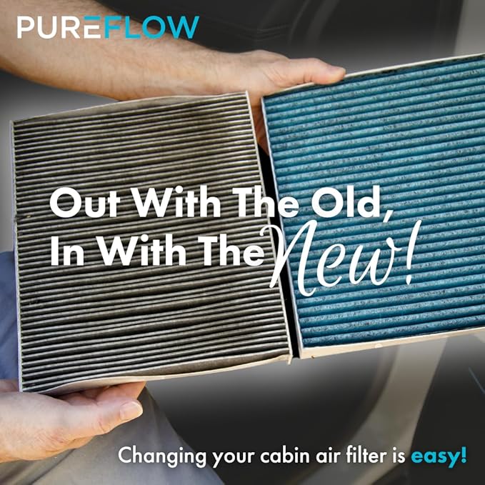 PureFlow Cabin Air Filter PC9977X | Fits 2014-2020 Jeep Cherokee, 2015-2017 Chrysler 200