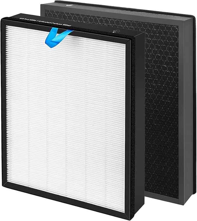 Vital 200S Replacement Filter Compatible with LEVOIT Vital 200S Air Purifier,H13 and High-Efficiency Activated Carbon Replacement Filter for Vital 200S/200S-P,2 Pack