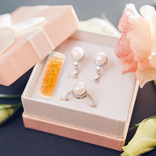 0.5 Gram Desiccant Packs Food Grade, 1500 Pack Silica Gel Canister with Indicating Silica Gel Beads (Orange to Green), Silica Gel Packets Moisture Absorber Packets