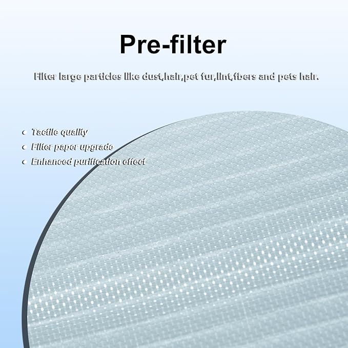 2 Pack AP401 AP402 Upgrade H14 HEPA Air Purifier Filters Replacement,Compatible with Dayette AP401 AP402 & JOWSET AP402 AP403 Air Purifier,4 in 1 High-Efficiency Purification System