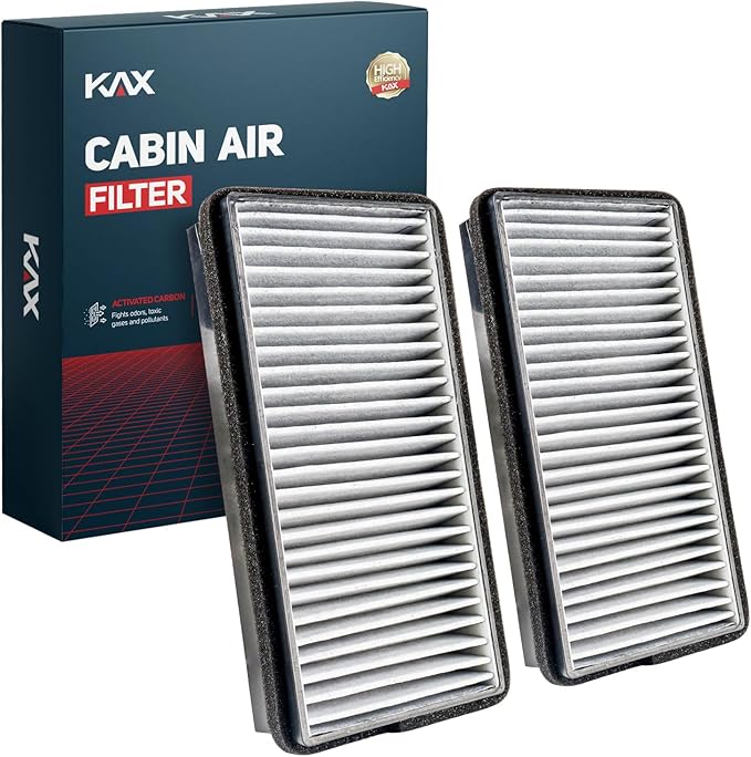 KAX Cabin Air Filter, CF10136 Replacement for Silhouette, Relay, Montana, Aztek, Venture, Uplander, Terraza, Rendezvous, w/Activated Carbon Passenger Compartment Air Filter, Fits Like OEM