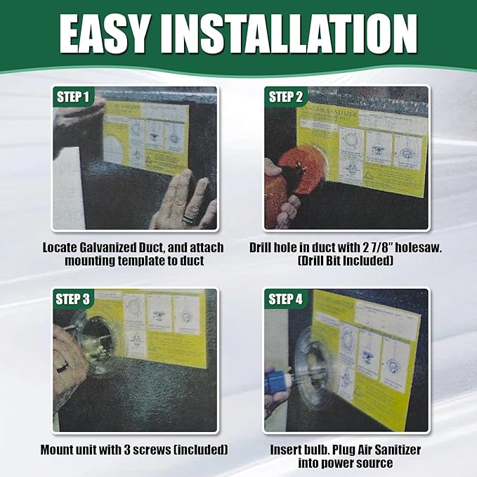 50-BUVAS-E is a Set of Air Care Lamp for AC Systems,for Air Quality Support Units in HVAC Ducts and Air Conditioning Coils,and Lamps Specifically Designed for HVAC Duct Maintenance