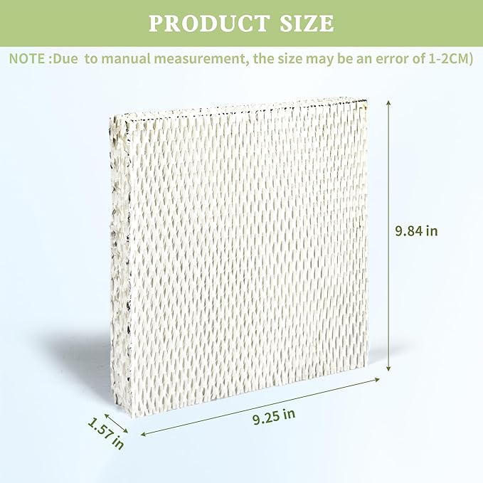 HC22P Humidifier Filter Pad Replacement Filter Wicks Compatible with Honeywell HE100 HE150 HE220 HE240 Aprilaire 110 220 550 550A Humidifiers-4 Pack