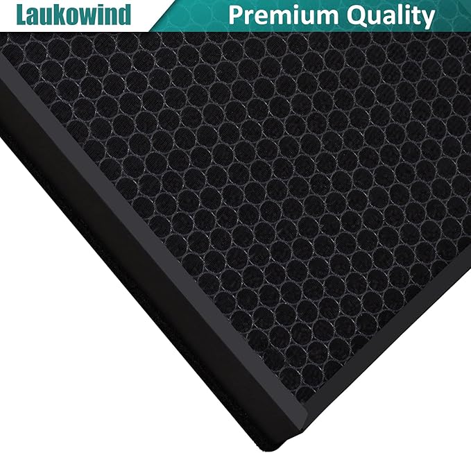 for Coway Airmega 400 400s Max2 True Filter Replacement Set Compatible with Smart Technology App-Enabled Alexa Green and Active Carbon AP-2015-FP Part to 3111737 Filters (2 Pack)