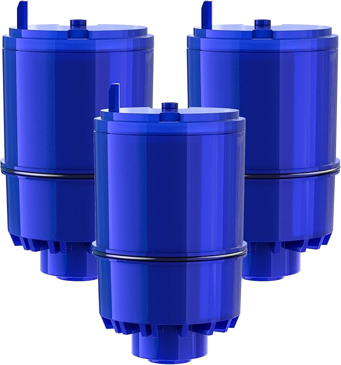 BOGDA Faucet Water Filter Replacement Fit for All P-ur, P-UR PLUS FM-2500V, FM-3700, RF3375, PFM400H PFM450S PFM150W PFM350V PUR-0A1 FM2500V FM-3700 Faucet Mount Filtration Systems, 3 Filters