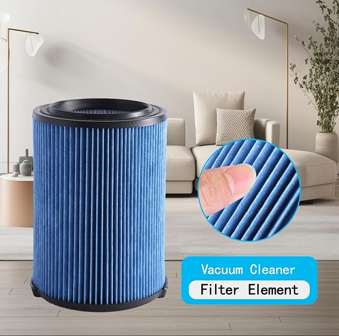 VF5000 Filter Compatible with Ridgid for Shop Vac 5-20 Gallon Wet Dry Vacuum Cleaner, Fits WD1450 WD0970 WD1270 WD09700 WD06700 WD1680 WD1851 WD1956 WD0970M0 WD0970EX0 2pack