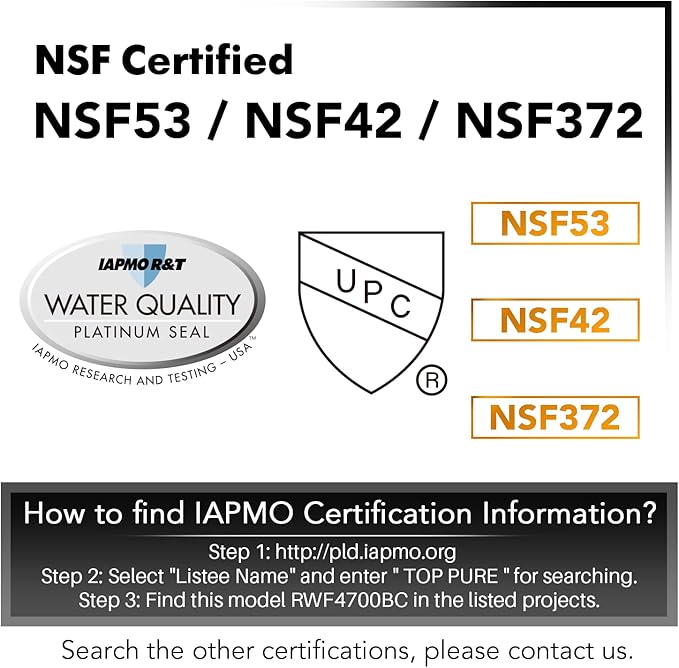 ICEPURE PLUS ADQ747935 NSF/ANSI 53 Certified Replacement for LG LT1000P, Kenmore Elite 9980 LT1000PC ADQ74793501 LT1000 MDJ64844601 RWF4700AC LFXS26973S Refrigerator Water Filter, 3PACK